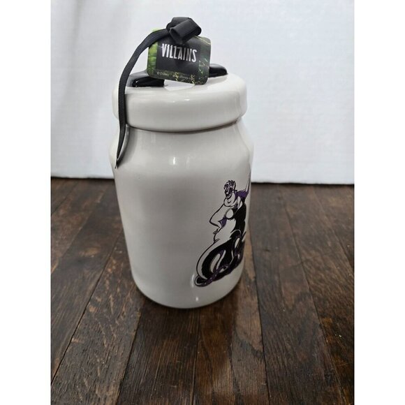 NWT Disney Villain's Rae Dunn Unfortunate Souls Ursula Canister The Little Merma - Picture 7 of 16
